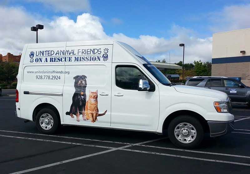 Cargo Van for Charitable Animal Organization
